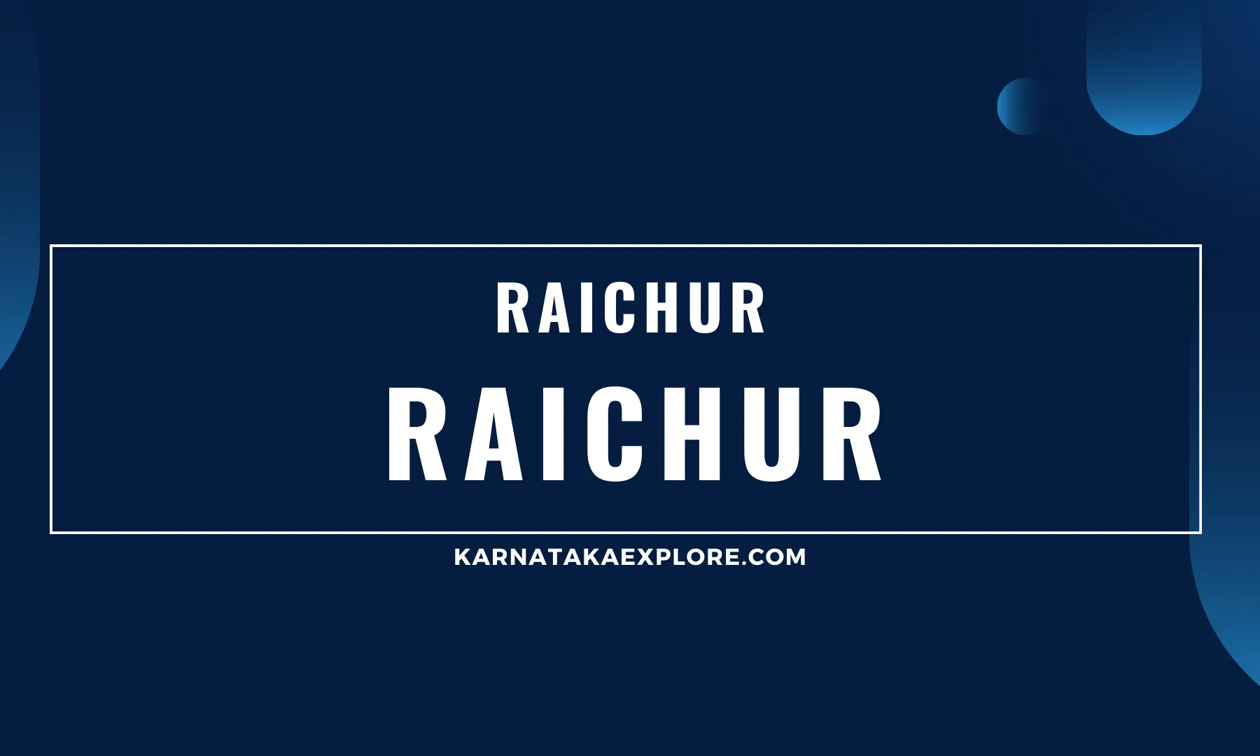 Raichur Taluk